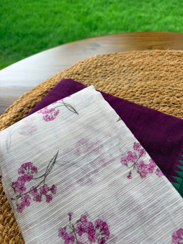 COTTON TOP AND PRINTED KOTA DUPATTA - Image 6