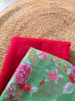 MUL CHANDERI SILK TOP AND KOTA PRINTED DUPATTA - Image 2