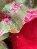 MUL CHANDERI SILK TOP AND KOTA PRINTED DUPATTA - Image 5