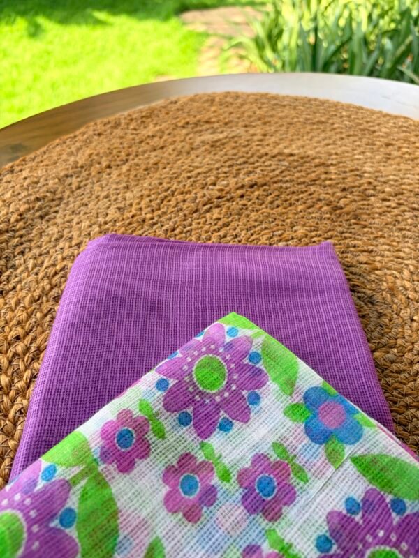 SILK KOTA TOP AND KOTA PRINTED DUPATTA - Image 3