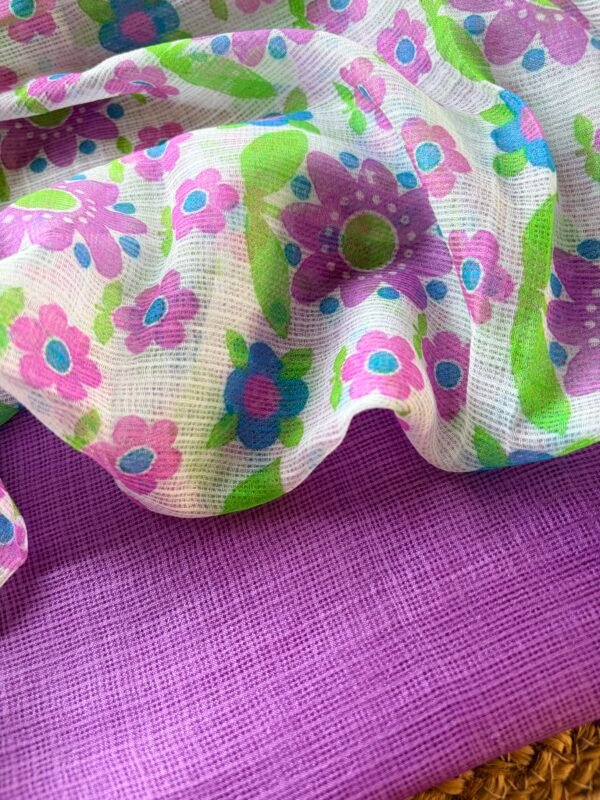 SILK KOTA TOP AND KOTA PRINTED DUPATTA - Image 6