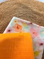 PRINTED CHANDERI SILK COTTON TOP AND DUPATTA - Image 2