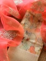 BELNDED KOTA TOP WITH ORGANZA DUPATTA - Image 6