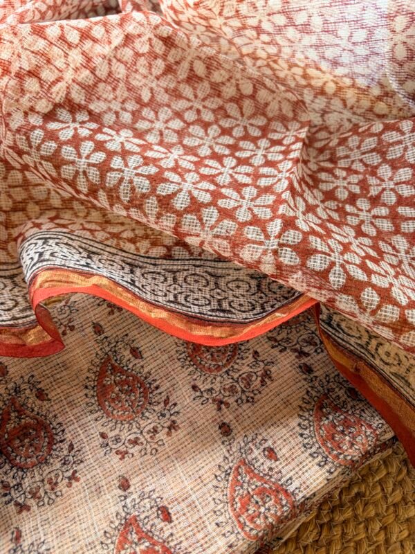 PRINTED KOTA TOP AND DUPATTA - Image 3