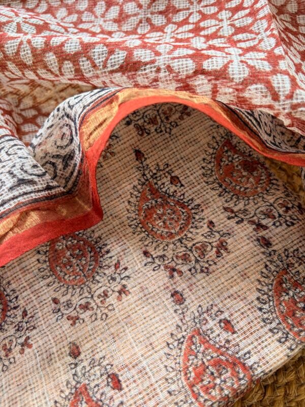 PRINTED KOTA TOP AND DUPATTA - Image 5
