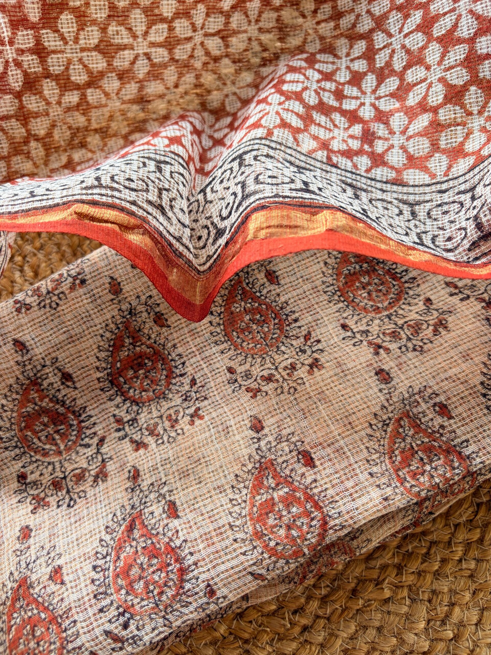 IMG_4252 PRINTED KOTA TOP AND DUPATTA - Image 1