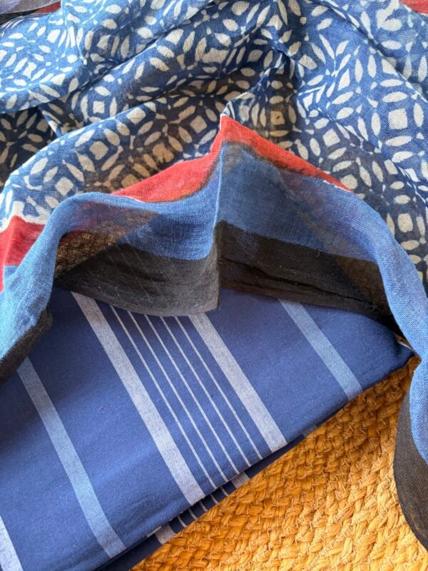 COTTON TOP AND LINEN DUPATTA - Image 7