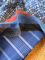 COTTON TOP AND LINEN DUPATTA