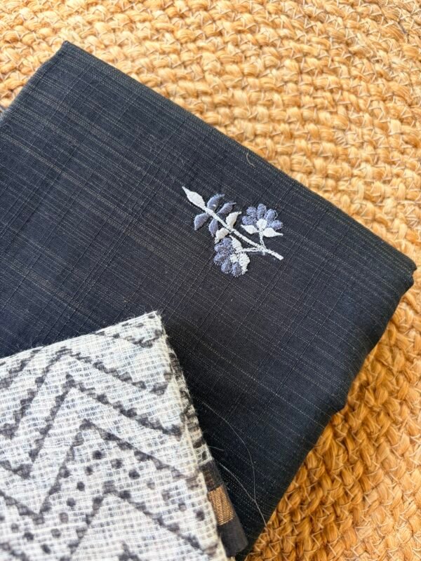 SILK COTTON TOP AND KOTA PRINTED DUPATTA - Image 4