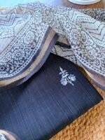 SILK COTTON TOP AND KOTA PRINTED DUPATTA - Image 5