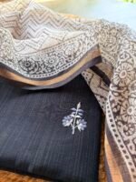 SILK COTTON TOP AND KOTA PRINTED DUPATTA - Image 3