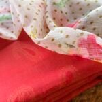 SILK COTTON TOP AND KOTA PRINTED DUPATTA