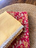 HANDBLOCK PRINTED TOP AND KOTA COTTON DUPATTA - Image 2