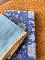 HANDBLOCK PRINTED TOP AND KOTA COTTON DUPATTA - Image 2