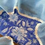 HANDBLOCK PRINTED TOP AND KOTA COTTON DUPATTA