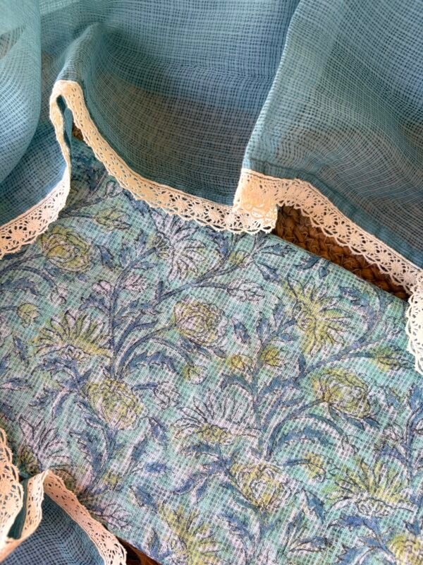 KOTA PRINTED TOP AND KOTA COTTON DUPATTA - Image 6