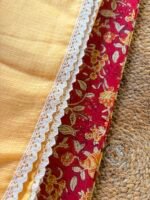 HANDBLOCK PRINTED TOP AND KOTA COTTON DUPATTA - Image 4