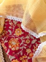 HANDBLOCK PRINTED TOP AND KOTA COTTON DUPATTA
