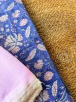 HANDBLOCK PRINTED TOP AND KOTA COTTON DUPATTA - Image 3