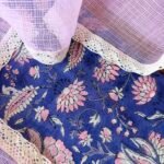 HANDBLOCK PRINTED TOP AND KOTA COTTON DUPATTA