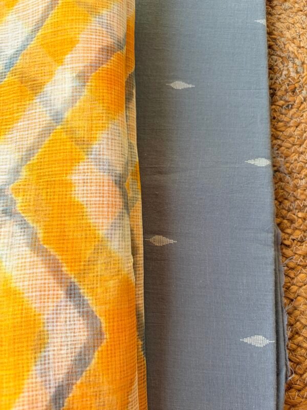 COTTON TOP AND KOTA LEHERIYA DUPATTA - Image 5