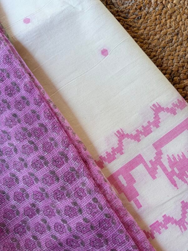 COTTON TOP AND KOTA PRINTED DUPATTA - Image 6