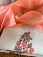 HANDBLOCK PRINTED TOP AND SILK KOTA SHIBORI PRINTED DUPATTA - Image 3