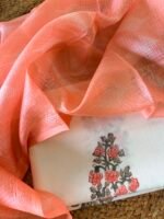 HANDBLOCK PRINTED TOP AND SILK KOTA SHIBORI PRINTED DUPATTA - Image 6