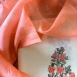 HANDBLOCK PRINTED TOP AND SILK KOTA SHIBORI PRINTED DUPATTA