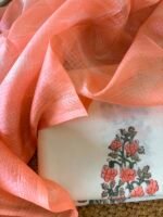 HANDBLOCK PRINTED TOP AND SILK KOTA SHIBORI PRINTED DUPATTA