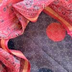 MUL CHANDERI AJRAK TOP AND AJRAK KOTA COTTON DUPATTA