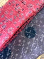 MUL CHANDERI AJRAK TOP AND AJRAK KOTA COTTON DUPATTA - Image 4