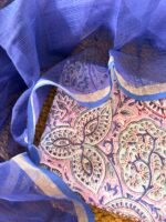 HANDBLOCK PRINTED TOP AND KOTA DUPATTA - Image 3