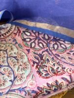 HANDBLOCK PRINTED TOP AND KOTA DUPATTA - Image 5