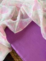 CHANDERI TOP AND BOTTOM WITH PRINTED KOTA DUPATTA