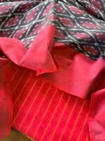 COTTON STRIPES TOP AND IKAT DUPATTA - Image 6