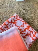 HANDBLOCK PRINTED TOP AND DUAL SHADE KOTA DUPATTA - Image 5
