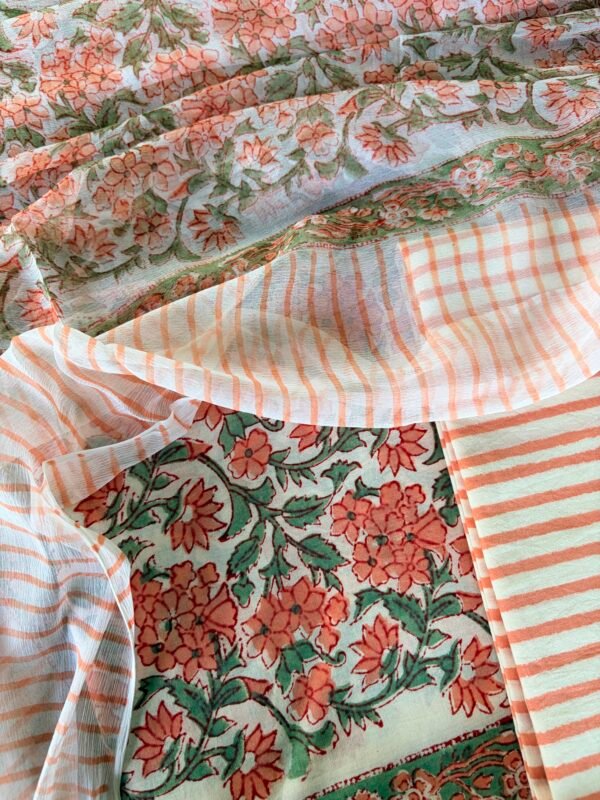 HANDBLOCK PRINTED COTTON FULL SET - Image 3