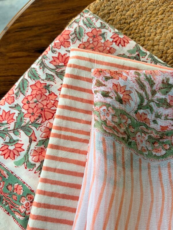 HANDBLOCK PRINTED COTTON FULL SET - Image 4