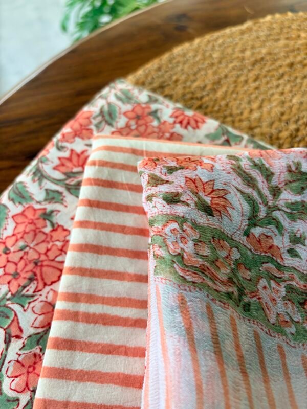 HANDBLOCK PRINTED COTTON FULL SET - Image 2