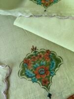 HANDBLOCK PRINTED MUL CHANDERI FULL SET - Image 3