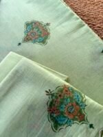 HANDBLOCK PRINTED MUL CHANDERI FULL SET - Image 7