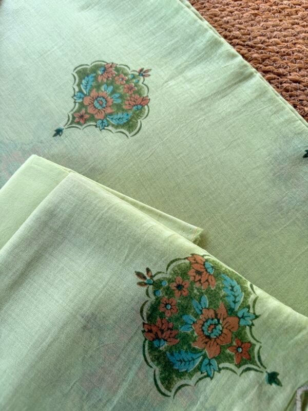 HANDBLOCK PRINTED MUL CHANDERI FULL SET - Image 7