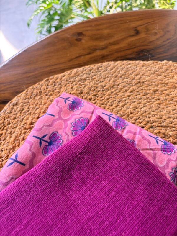 PREMIUM CHANDERI PRINTED TOP AND KOTA COTTON DUPATTA - Image 6
