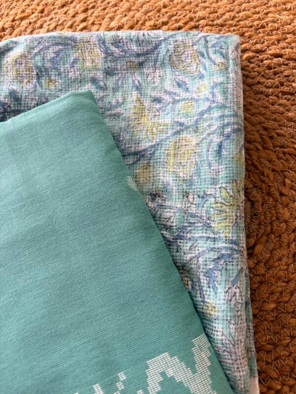 KOTA PRINTED TOP AND COTTON WEAVE DUPATTA - Image 4