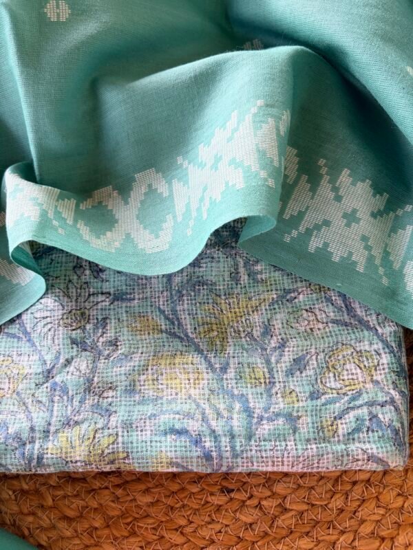 KOTA PRINTED TOP AND COTTON WEAVE DUPATTA - Image 5