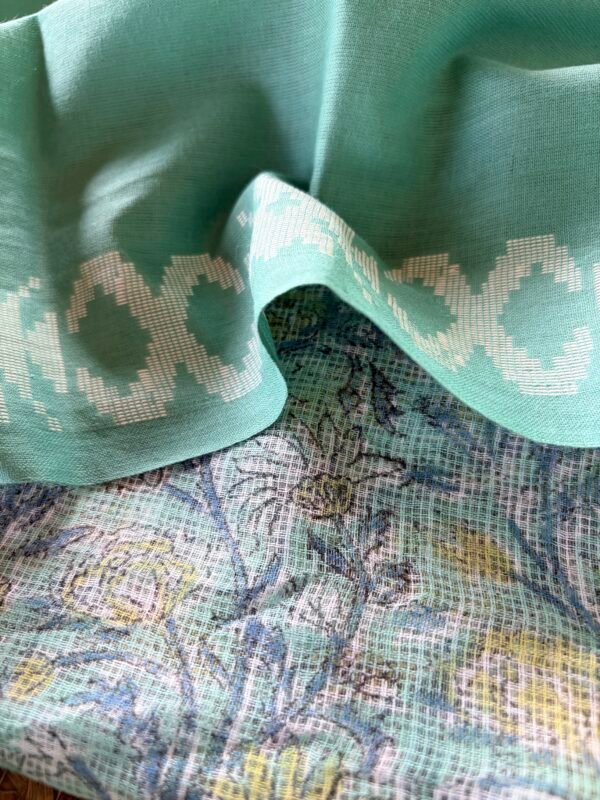 KOTA PRINTED TOP AND COTTON WEAVE DUPATTA - Image 7