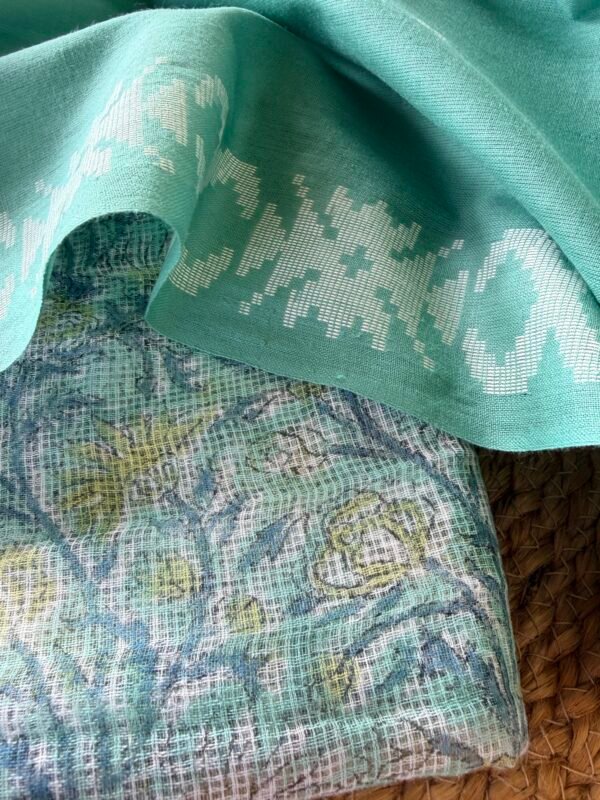 KOTA PRINTED TOP AND COTTON WEAVE DUPATTA - Image 6