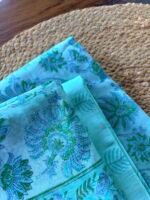 HANDBLOCK PRINTED CHANDERI FULL SET - Image 4