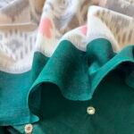 COTTON TOP WITH MIRROR WORK AND IKAT DUPATTA